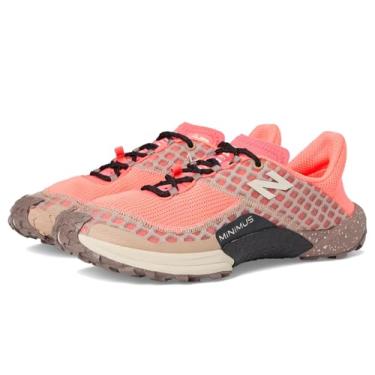 Imagem de New Balance Tênis de corrida masculino Minimus V1 Trail, Urgent Red/Flat Taupe/Bisque, 11.5 Wide
