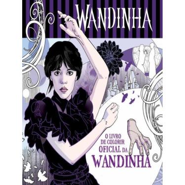 Imagem de Livro De Colorir Oficial Da Wandinha, O