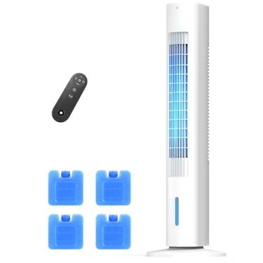 Imagem de AIRTHRYL Refrigerador de ar evaporativo de 88 cm, ar-condicionado portátil silencioso 3 em 1 sem janela com 3 velocidades, quarto escritório