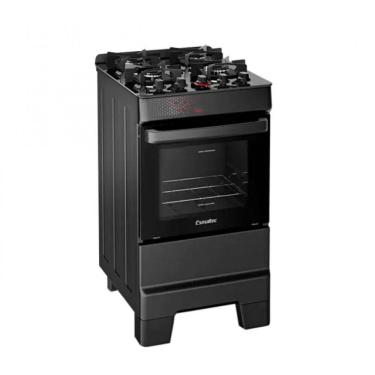 Imagem de Fogão Ideal Top Bivolt 4 Bocas Automático Mesa de Vidro Esmaltec