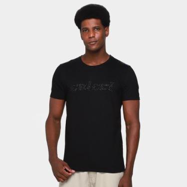 Imagem de Camiseta Colcci Masculina, Preto, G