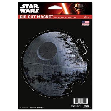 Imagem de Ímã do logotipo cortado em molde Star Wars WinCraft Star Wars/Trilogia original de 15,88 cm x 22,86 cm WinCraft Star Wars/Trilogia original 15,88 cm x 22,86 cm, multicolorido, NA