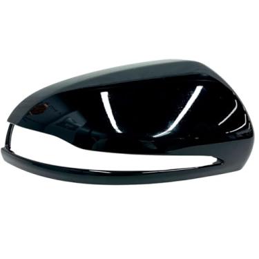 Imagem de CAMIL Capa de espelho lateral preto brilhante, tampa de espelho retrovisor compatível com Mercedes Benz B/W205 C/C Coupe/CLS/W213 E/E Coupe/GLA/GLB/GLC/W222 S/S Coupe Class (lado direito do passageiro