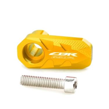 Imagem de Chaveiro Motorcycle CNC Rear Wheel ABS Sensor Protection Guard Cover CB/CBR 650R Compatible With CBR650R 2019-2024 2023 Chaveiro universal(2 Gold)