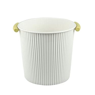 Imagem de Caixote de lixo redondo balde de classificação balde de lixo doméstico cozinha liviroom grandes latas de lixo plástico banheiro cesta de papel higiênico caixote do lixo/D/7,2L