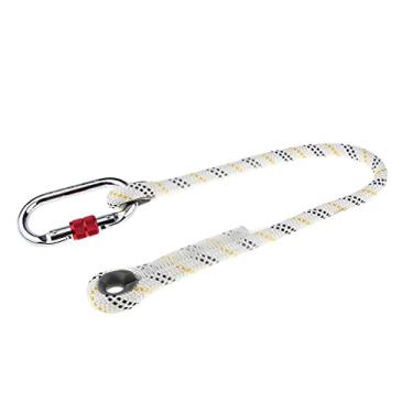 Imagem de Corda de poliéster para escalada ao ar livre pré-costurada olho a olho - Alta resistência, baixa elasticidade - 60 cm, 16 mm - para entusiastas de escalada - B