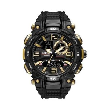 Imagem de Relógio Digital LED À Prova d'Água Para Homens SMAEL, Cronômetro Espor