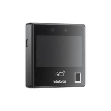 Imagem de Controlador de Acesso Facial Intelbras SS 1540 MF W Com Leitor de Biometria