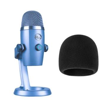 Imagem de Capinha Espuma Filtro Pop Filter para Microfone BLUE YETI NANO