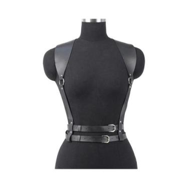 Imagem de Cinto De Corrente Punk Gótico Feminino, Corset Justo, Arnês Corporal P