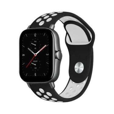 Imagem de Pulseira De Silicone De 20mm 22mm Para Amazfit GTS 4 GTR 3 2 Mini pro 