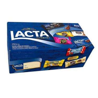 Imagem de Bombom sortido lacta favoritos 250,6g variedades