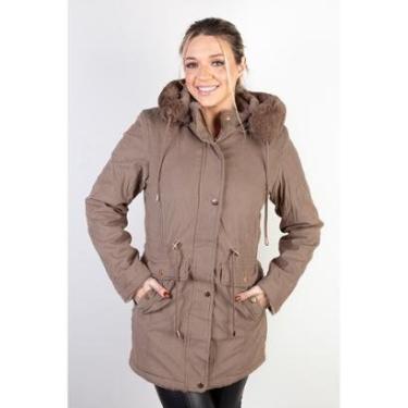 Imagem de Jaqueta feminina de sarja reversível 84282-Feminino