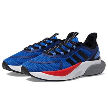 Imagem de adidas Tênis de corrida masculino Alphabounce+, Equipe azul royal/preto/vermelho brilhante, 9.5