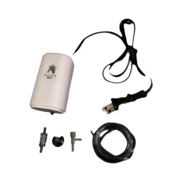 Imagem de Bomba De Ar Mini Ultra Silenciosa 3W 220V Para Aquário, Compressor De 