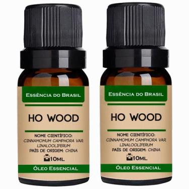 Imagem de Kit 2 Óleos Essenciais 10Ml - Ho Wood + Ho Wood - Essência Do Brasil