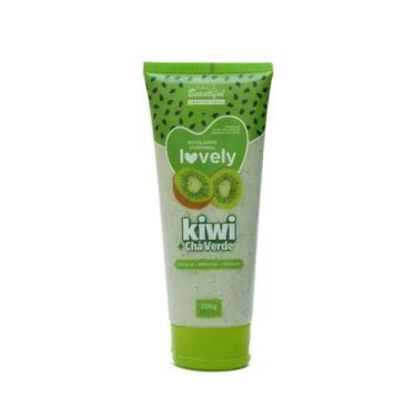 Imagem de Esfoliante Corporal Bisnaga Kiwi E Cha Verde 200g Lovely - Face Beauty