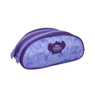 Imagem de Estojo Duplo Tsum Tsum Disney Stitch Juvenil Escolar Kids - Tsum Tsum 