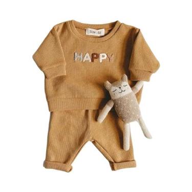 Imagem de Conjunto De Roupas Casuais Para Bebês Meninos E Meninas Primavera 2022