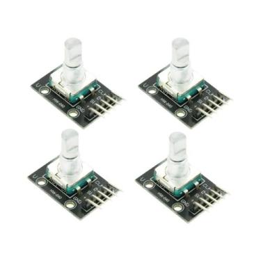 Imagem de Módulo Encoder Rotativo 360 Graus KY-040 Com Potenciômetro E Botão Par