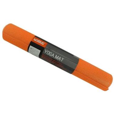 Imagem de Tapete Fitness para Yoga em EVA 170x60cm 4mm Laranja - LiveUp - LiveUp