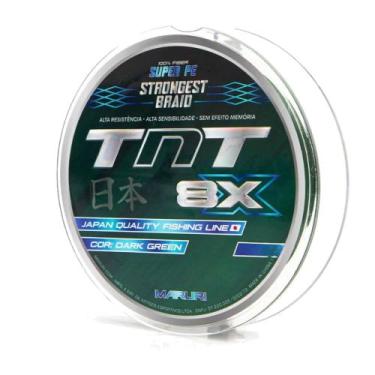 Imagem de Linha De Pesca Multifilamento Maruri TNT 8x 150 Metros 8 Fios, 0,27mm