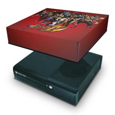 Imagem de Capa Compatível Xbox 360 Super Slim Anti Poeira - Street Fighter 4  A