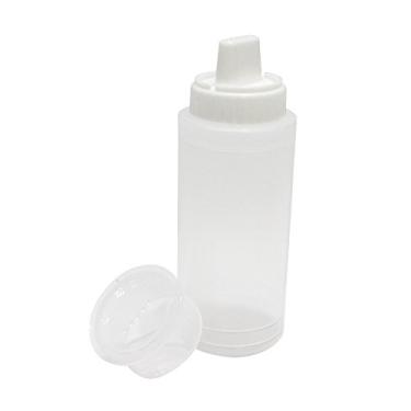 Imagem de Porta Molhos/Caldas para Decorar Pratos Fackelmann Branco e Transparente