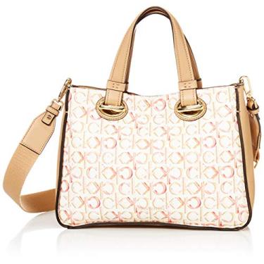 Imagem de Calvin Klein Lucia Novelty Shopper, Querubim branco multi pintado linear, One Size