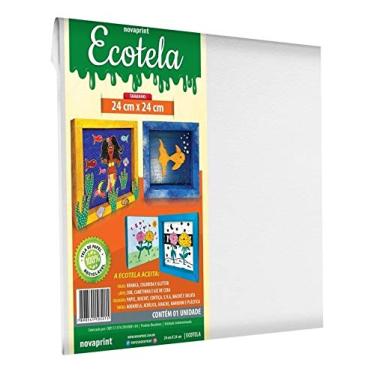 Imagem de Tela Artistica P/pintura 24x24cm Ecotela Novaprint