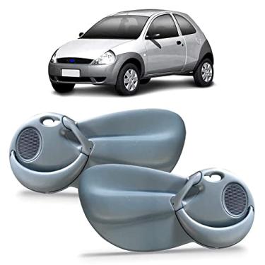 Imagem de FORRO PORTA DIANTEIRA KA 97-07 ELETRICO C/APOIO E TELA