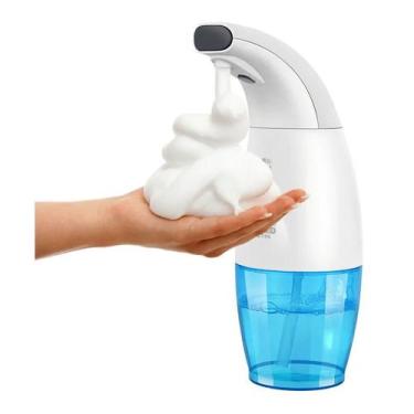 Imagem de Dispenser De Sabonete Líquido Espuma Detergente Mão Sensor Automático
