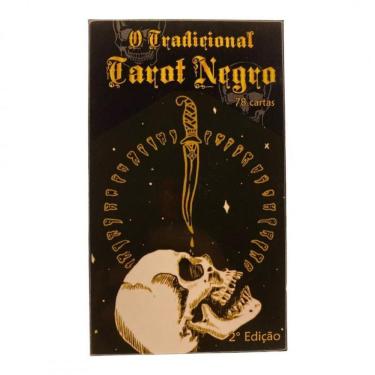 Imagem de Baralho O Tarot Negro 78 Cartas Completo Todos Os Arcanos