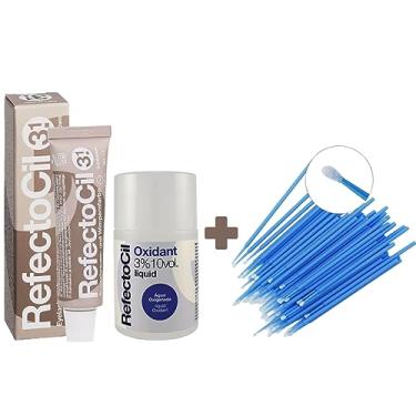 Imagem de Kit Refectocil 1 Tinta + 1 Oxidante Nº3.1 Castanho Claro