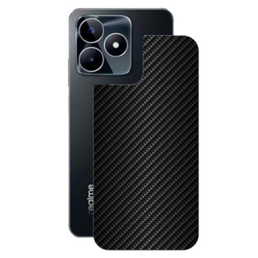 Imagem de Película para Realme C53 - Traseira de Fibra de Carbono Preta - Gshield