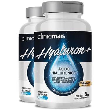 Imagem de Hyaluron+ Ácido Hialurônico - 2 unidades de30 Cápsulas - Clinic Mais