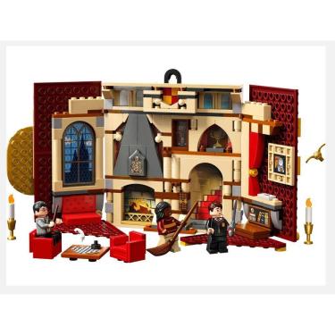 Imagem de Banner de casa Harry Potter Gryffindor com minifiguras 9+