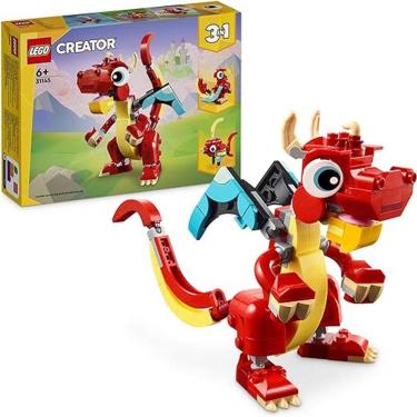 Imagem de Blocos De Montar - Dragao Vermelho LEGO DO BRASIL