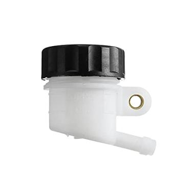 Imagem de SYUU Tanque de embreagem do freio traseiro do cilindro mestre universal da motocicleta do cilindro mestre compatível com/para motocicleta, scooter, ciclomotor, sujeira e quadriciclo