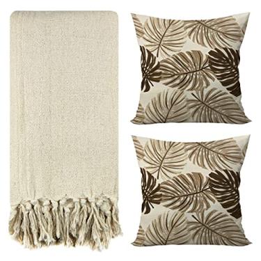 Imagem de Manta Para Sofá Bege 2,40 X 1,80 (1 Manta + 2 Capas Bege)