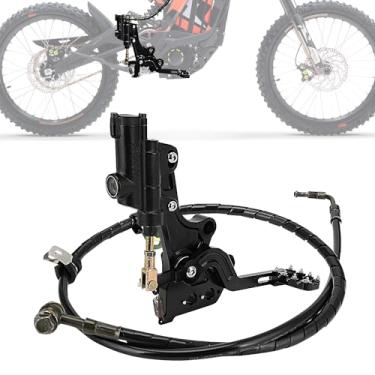 Imagem de IUVWISN Kit de alavanca de pedal de freio hidráulico de motocicleta CNC para Surron Sur Ron Light Bee X/S/LBX Segway X260 X160 Bicicleta elétrica de sujeira eBike