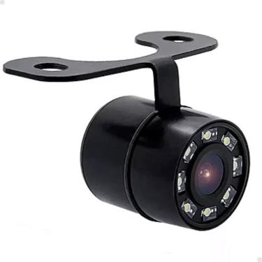 Imagem de Câmera De Ré Automotiva Hd Visão Noturna Led Borboleta