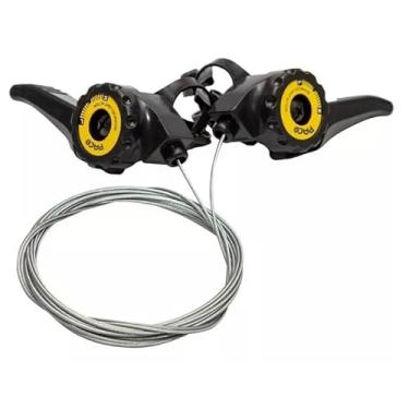 Imagem de Alavanca de Cambio Passador de Marcha 18v Nylon Para Bicicleta Aro 29