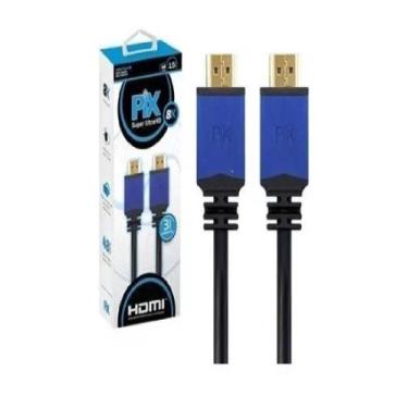 Imagem de Cabo Hdmi Gold Plus 2.1 - 8K Hdr 19P 1.5M - PIX