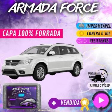 Imagem de Capa Cobrir Carro JOURNEY  100% Forrada Armada Force 100% Impermeável 