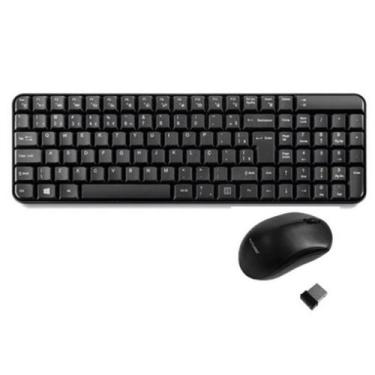 Imagem de Kit Teclado + Mouse sem Fio Multilaser 1000 Dpi 2.4 Ghz Bom - A.R Vari