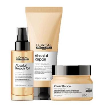 Imagem de LOreal Professionnel Kit Serie Expert Absolut Repair Gold Quinoa Prote