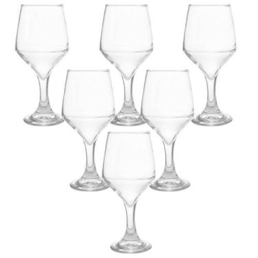 Imagem de Conjunto 6 Taças Vidro Sylus Buffet Suco Água Vinho 300ml - Wincy