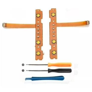 Imagem de Cabo Flat Sr E Sl Botão Joy-con Nintendo Switch + Chaves Y X - IDEAL T