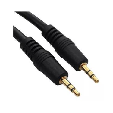 Imagem de Cabo P2 Auxilia Caixa De Som 1,8M Reforçado - Monac Store